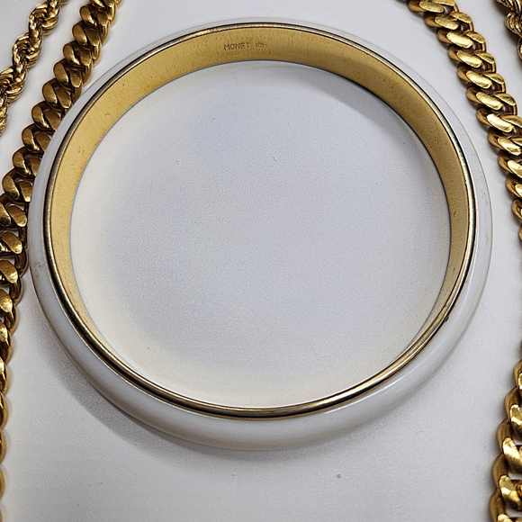 Monet Gold Tone Jewelry Bundle - Picture 3 of 8